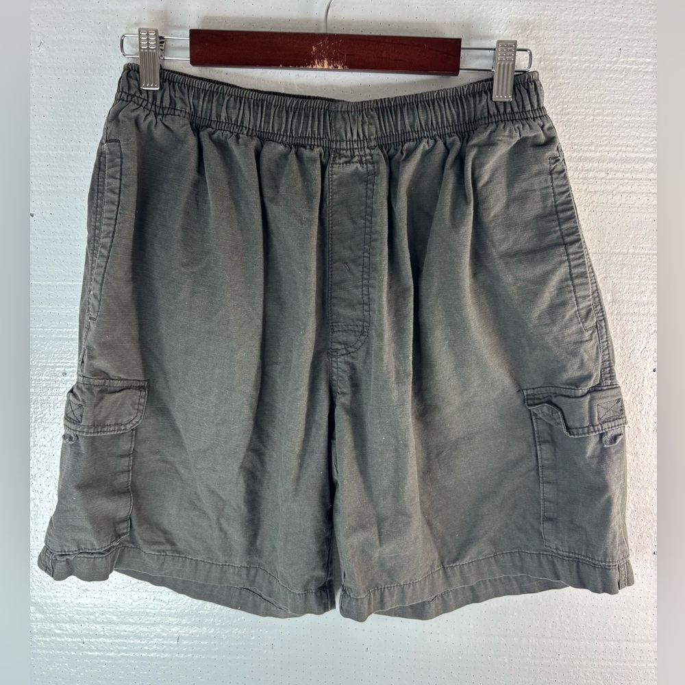 Big Dogs L Men’s Cotton Cargo Shorts Army Green